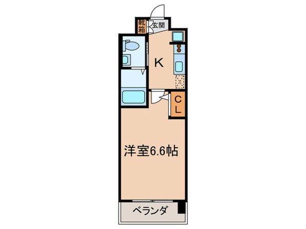 ｴｽﾃﾑｺｰﾄ梅田･天神橋Ⅱｸﾞﾗｼｵ(304)の物件間取画像